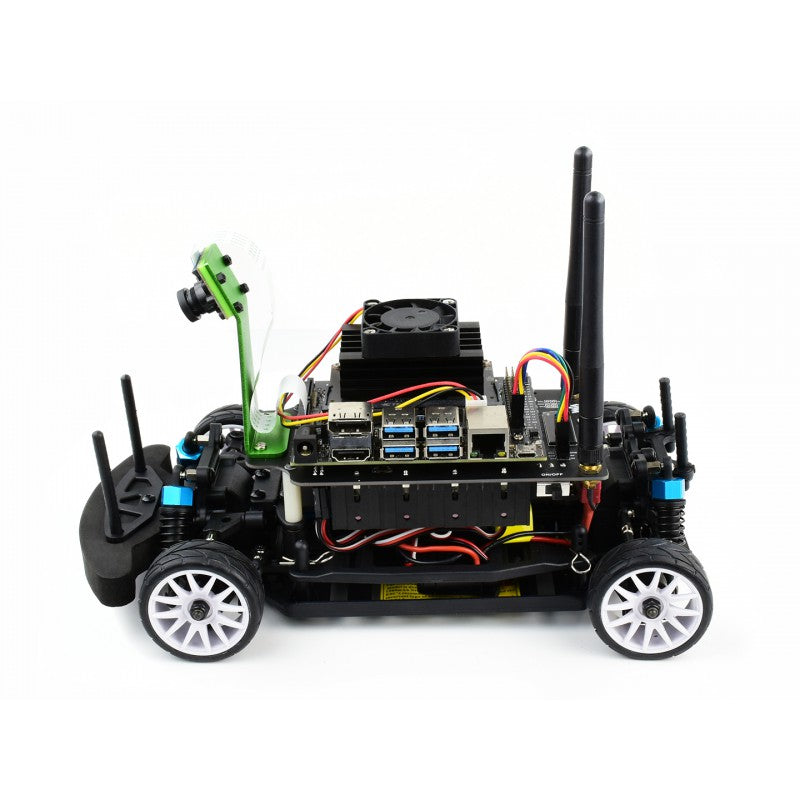 JetRacer Pro AI Kit B, High Speed AI Racing Robot Powered by Jetson Nano, Pro Version, comes with Waveshare Jetson Nano Dev Kit
