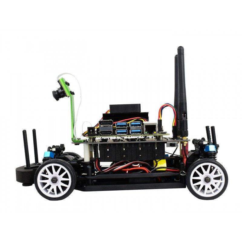 JetRacer Pro AI Kit B, High Speed AI Racing Robot Powered by Jetson Nano, Pro Version, comes with Waveshare Jetson Nano Dev Kit