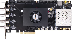 V7K300: XILINX Kintex-7 K7 7325 XC7K325 SDI Video Image Processing SFP PCIE Accelerator Card FPGA Development Board