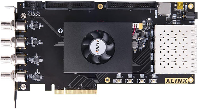 V7K300: XILINX Kintex-7 K7 7325 XC7K325 SDI Video Image Processing SFP PCIE Accelerator Card FPGA Development Board