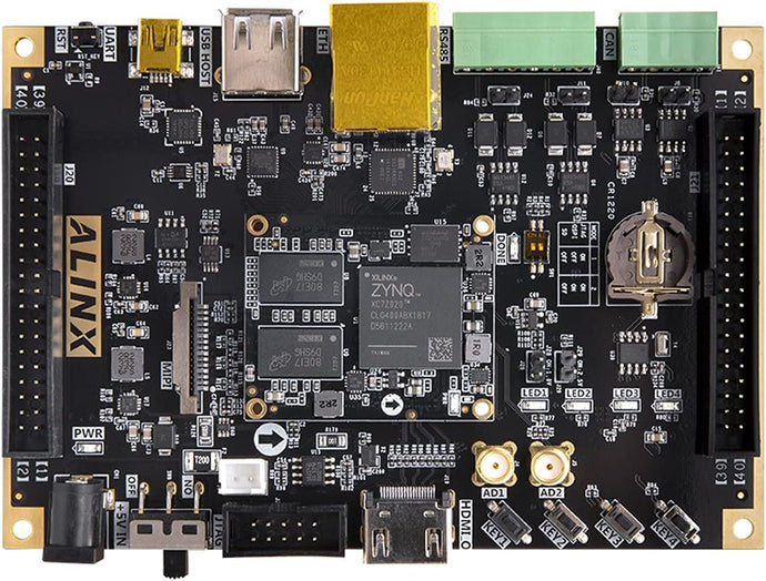 X7Z020C: Zynq-7000 SoC XC7Z020 (FPGA Development Board + USB Downloader)