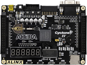 X4010C: ALTERA Cyclone IV EP4CE10 Study Board Entry-Level (FPGA Board + USB Downloader)