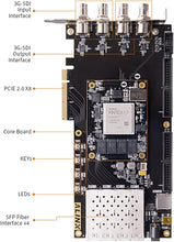 Load image into Gallery viewer, V7K300: XILINX Kintex-7 K7 7325 XC7K325 SDI Video Image Processing SFP PCIE Accelerator Card FPGA Development Board
