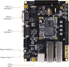 Load image into Gallery viewer, X7102: Artix-7 XC7A100T (FPGA Development Board + USB Downloader)
