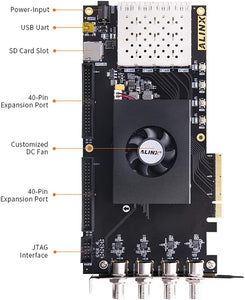 V7K300: XILINX Kintex-7 K7 7325 XC7K325 SDI Video Image Processing SFP PCIE Accelerator Card FPGA Development Board