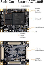 Load image into Gallery viewer, X7102: Artix-7 XC7A100T (FPGA Development Board + USB Downloader)
