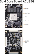 Load image into Gallery viewer, XU3EG: Xilinx Zynq UltraScale+ MPSoC ZU3EG FPGA Development Board AI Vitis-AI DPU 4K Video
