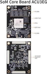 XU3EG: Xilinx Zynq UltraScale+ MPSoC ZU3EG FPGA Development Board AI Vitis-AI DPU 4K Video