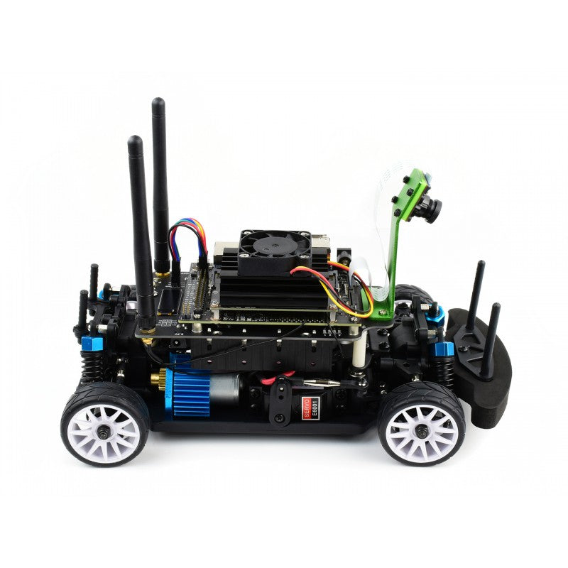 JetRacer Pro AI Kit B, High Speed AI Racing Robot Powered by Jetson Nano, Pro Version, comes with Waveshare Jetson Nano Dev Kit