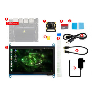 Jetson Nano Development Pack (Type C), with Display, Camera, TF Card